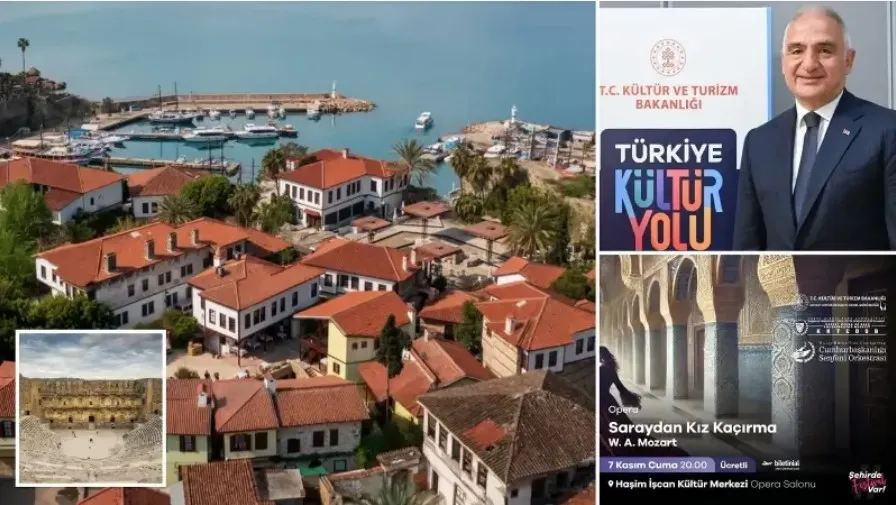 BİR SANAT ŞÖLENİ.. ANTALYA KÜLTÜR YOLU FESTİVALİ YARIN BAŞLIYOR