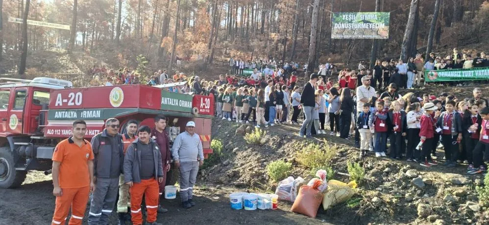 ALANYA’DA ÖĞRENCİLERE YANGIN VE ÇEVRE BİLİNCİ KONUSUNDA YERİNDE BİLGİ VERİLDİ
