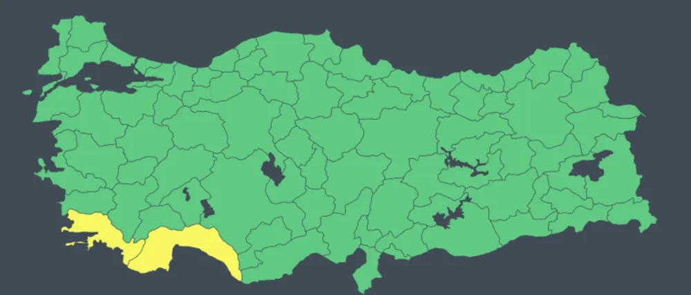 SAĞANAK YAĞIŞ VE FIRTINA GELİYOR.. MUĞLA VE ANTALYA