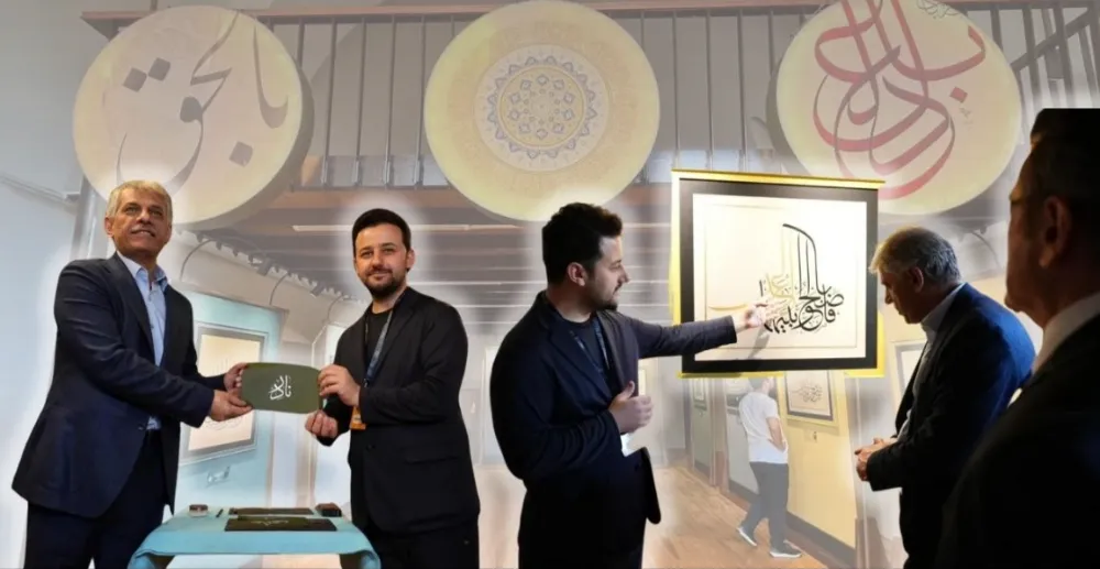 ‘ÂDİL-İ MUTLAK HAT ESERLERİ’ SERGİSİ ANTALYALILARA KAPILARINI AÇTI