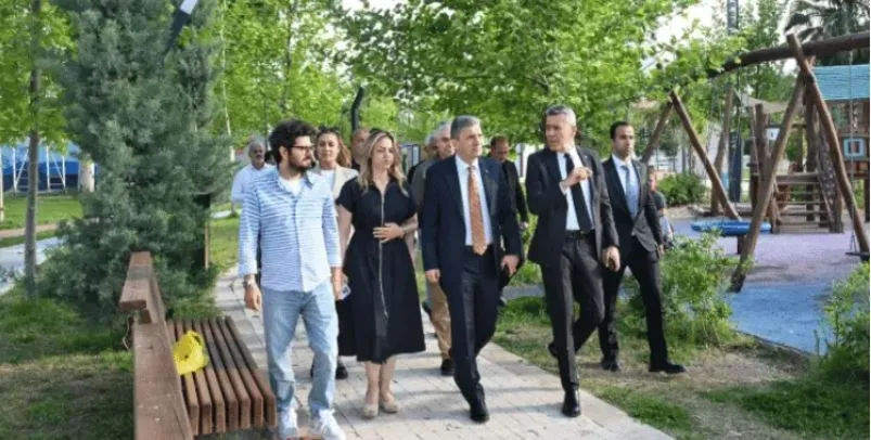 VALİ ŞAHİN İNCELEDİ.. ANTALYA MİLLET BAHÇESİ’NDE SON RÖTUŞLAR