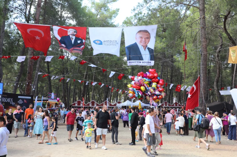 4. ULUSLARARASI ANTALYA YÖRÜK TÜRKMEN FESTİVALİ BAŞLIYOR