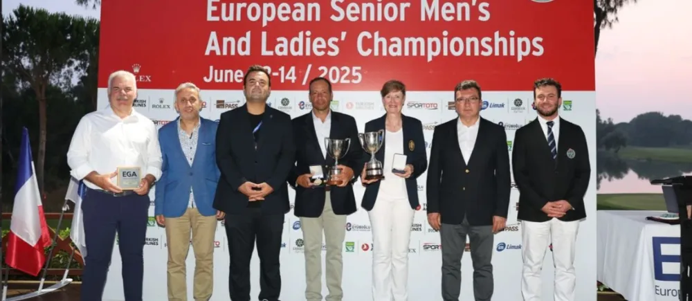 EUROPEAN SENİOR MEN’S AND LADİES CHAMPİONSHİP 2025 ANTALYA’DA SONA ERDİ