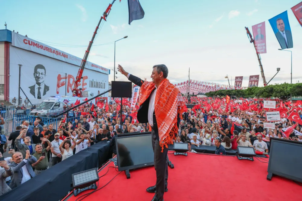 ÖZGÜR ÖZEL DÜN İMAMOĞLU İÇİN ANTALYA