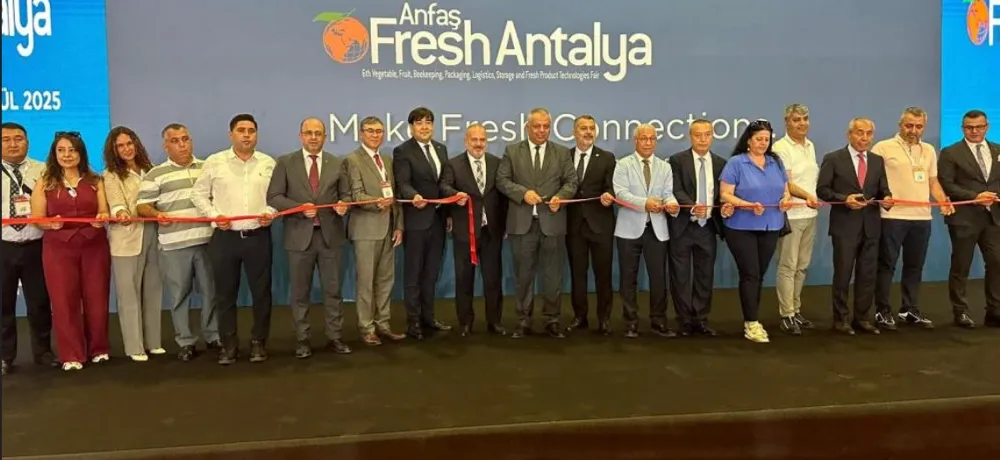 ANFAŞ FRESH ANTALYA FUARI KAPILARINI AÇTI.. 3 GÜN AÇIK KALACAK