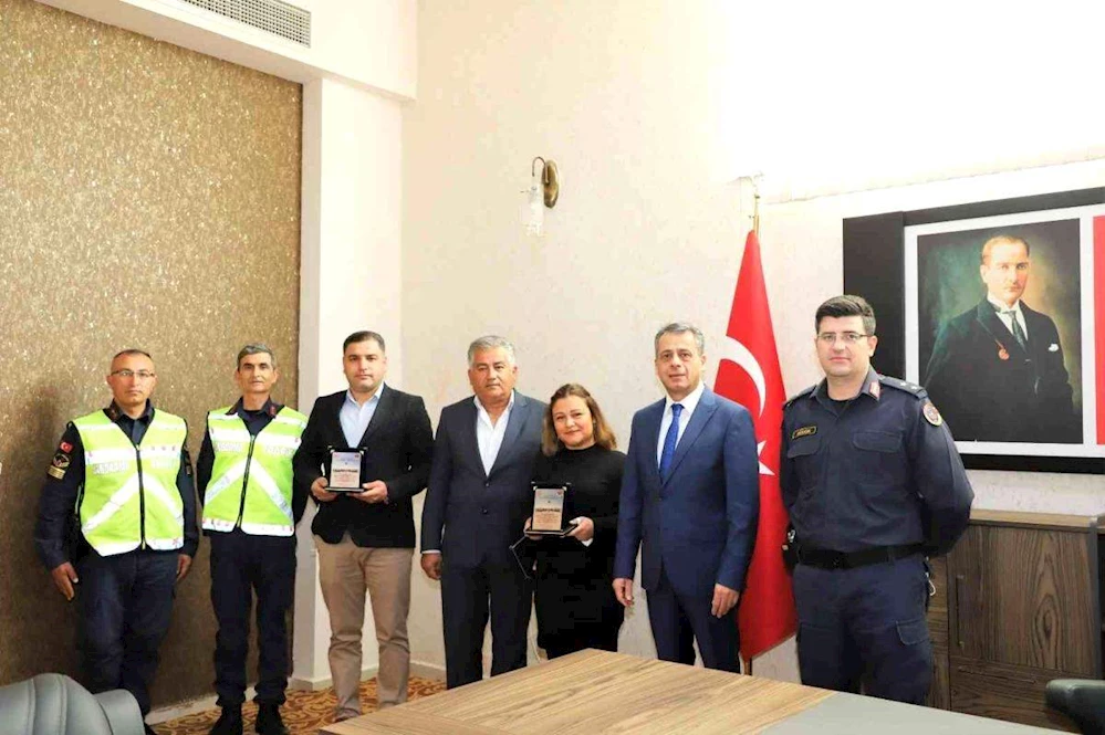 SON 5 YILDA KAZA YAPMAYAN CEZA YEMEYEN SÜRÜCÜLERE PLAKET