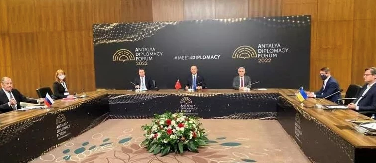 ANTALYA’DA TÜRKİYE – RUSYA - UKRAYNA ARASINDAKİ TARİHİ ZİRVE