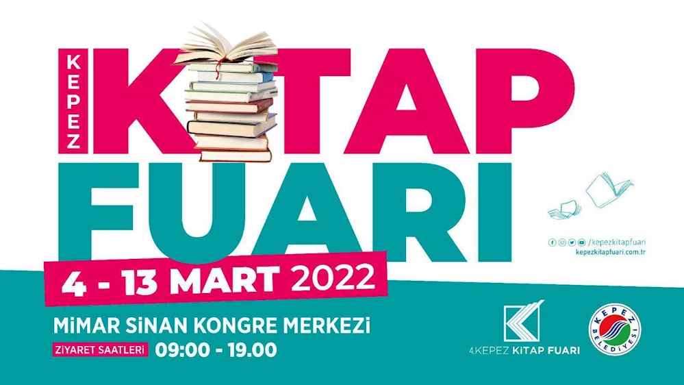USTA YAZARLAR 4. KEPEZ KİTAP FUARI’NDA OLACAK