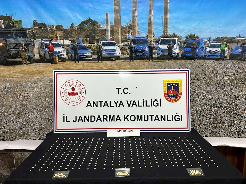 JANDARMA 1025 ADET CAPTAGON HAP ELE GEÇİRDİ