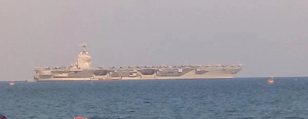 DÜNYANIN EN BÜYÜK UÇAK GEMİSİ USS GERALD R. FORD ANTALYA
