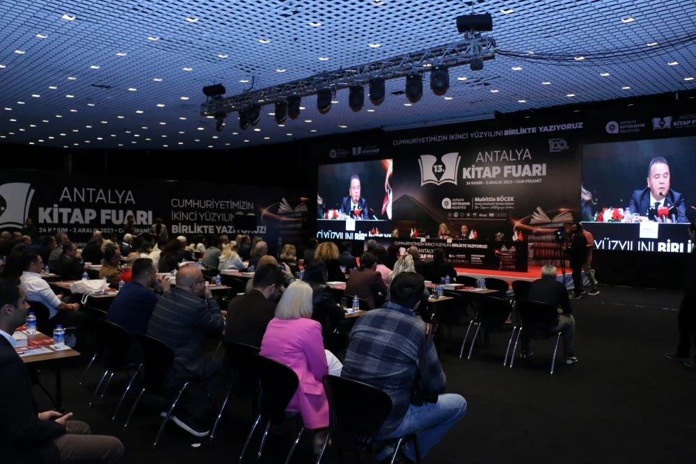 13. ANTALYA KİTAP FUARI 24 KASIM’DA BAŞLIYOR