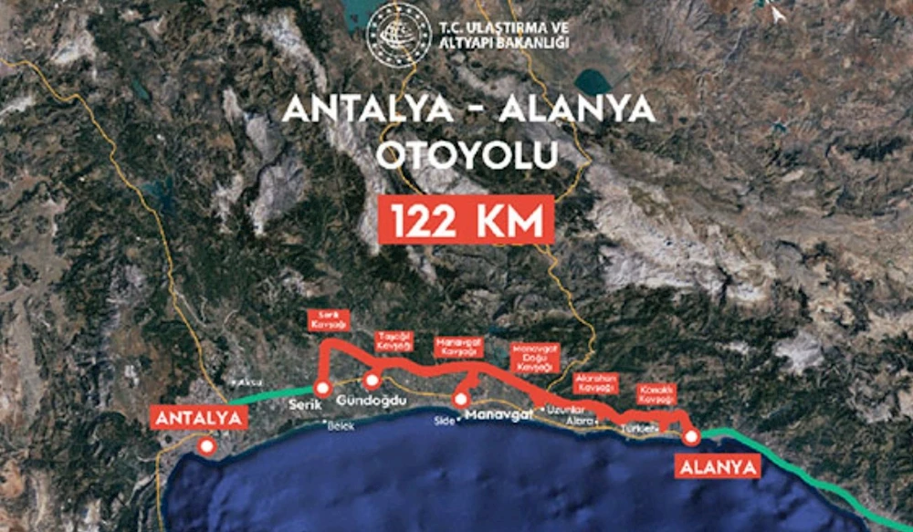 ANTALYA-ALANYA OTOYOL PROJESİ’NİN İHALESİNİ LİMAK İNŞAAT KAZANDI
